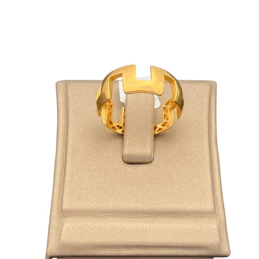 Gold ring 21 karat weight 2.35 grams