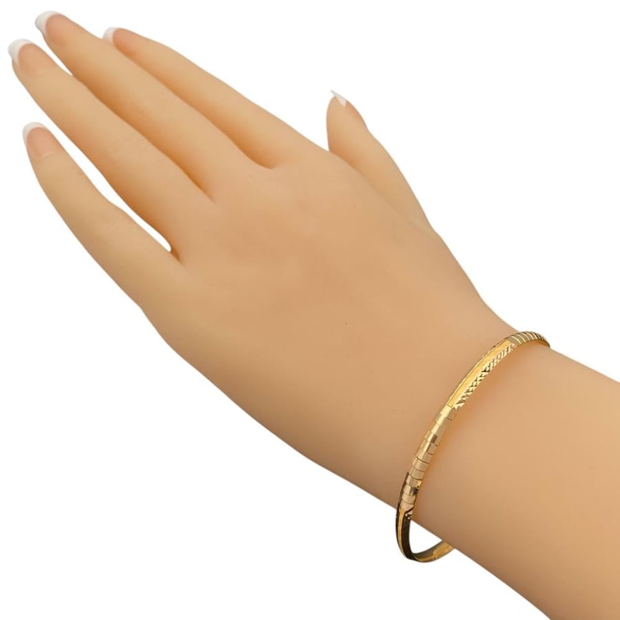 Gold earring 21 karat