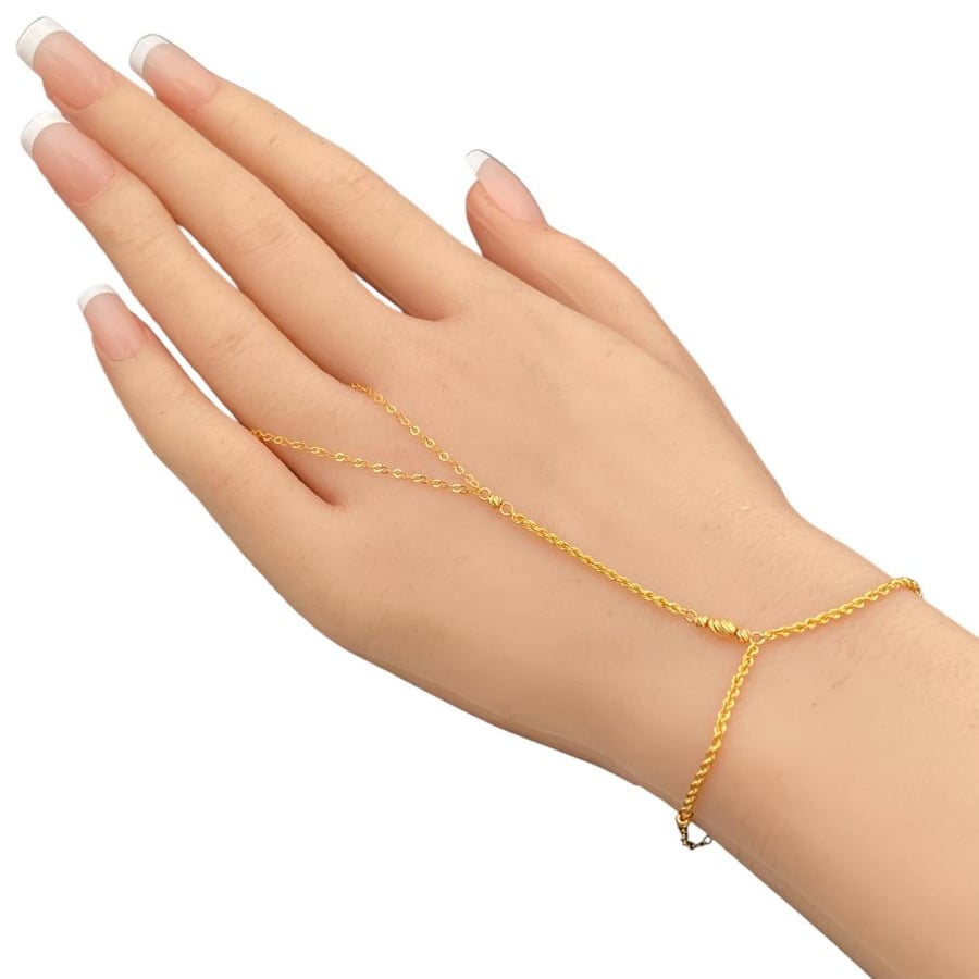 Gold bracelet 21 karat weight 1.75 grams