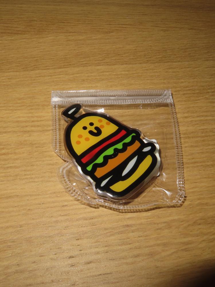 Mobile holder for burger or fries