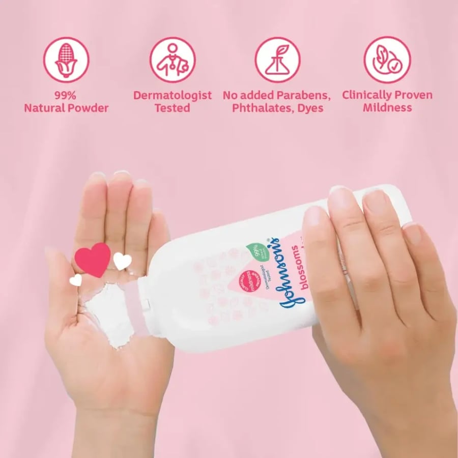 جونسون بودرة أطفال برائحة الزهور 200 غرام Johnson's