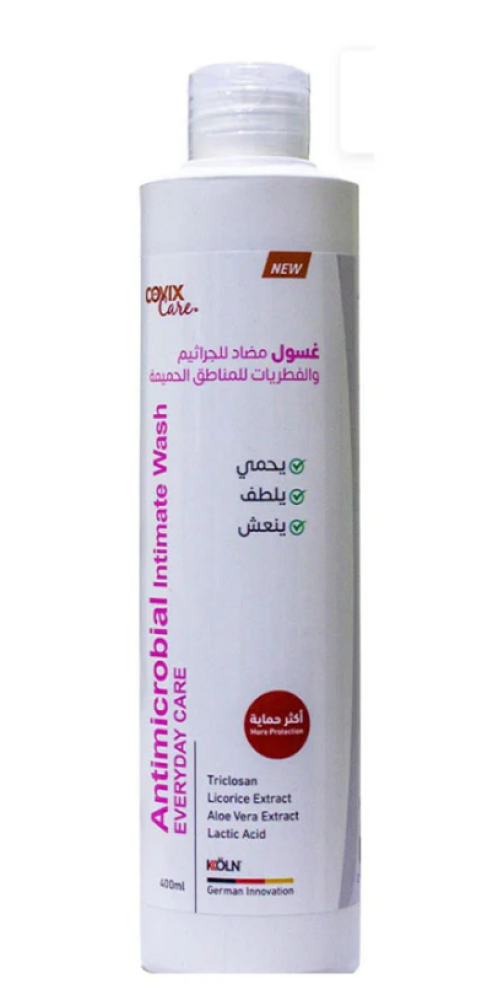 كوفيكس كير غسول مضاد الجراثيم والفطريات للمناطق الحساسة 400 مل