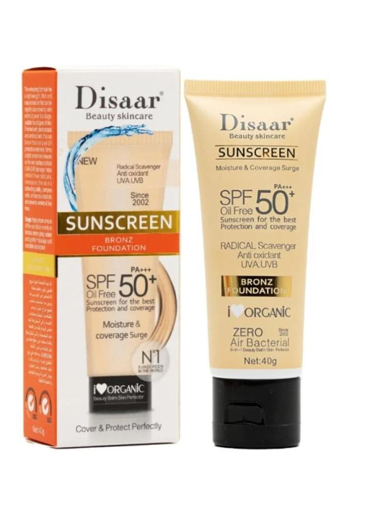 كريم اساس واقي من الشمس حماية +50 SPF من ديسار - 40 جرام