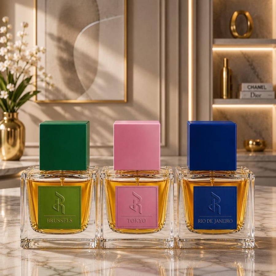 بكج ٣ عطور ٥٠ مل أنواع العطور Jeddah+munich+brussles