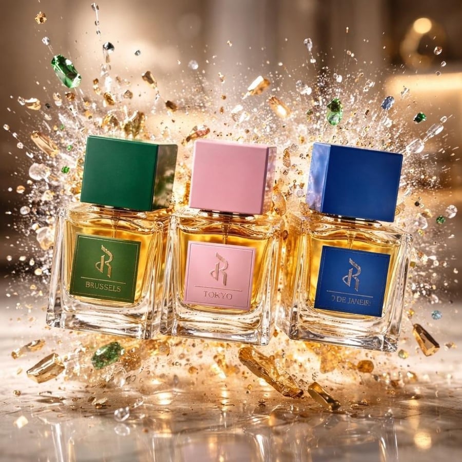 بكج ٣ عطور ٥٠ مل أنواع العطور Jeddah+munich+brussles