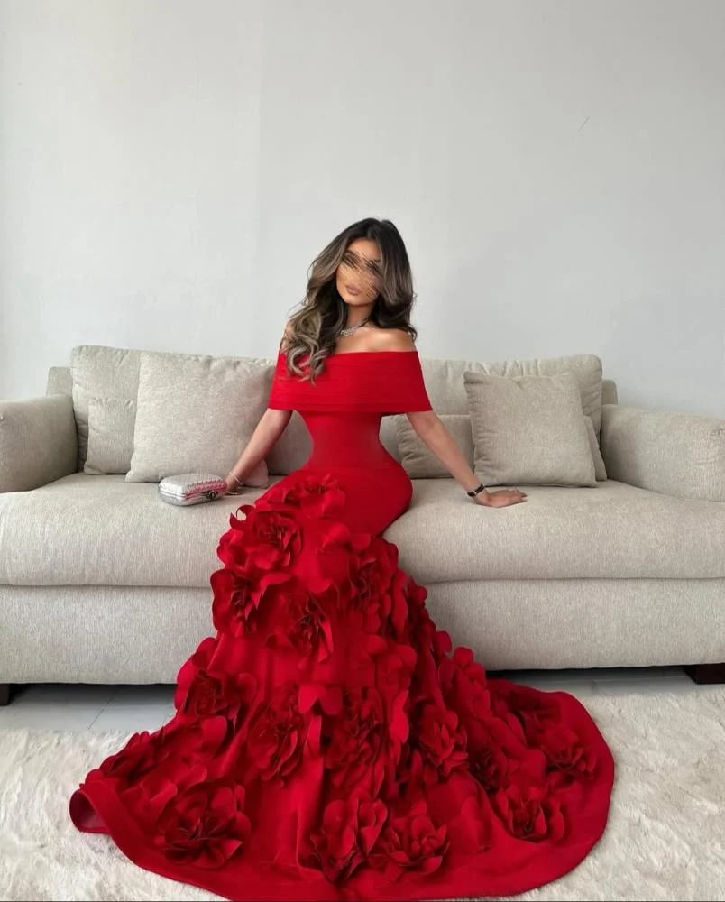 فستان سمارا احمر