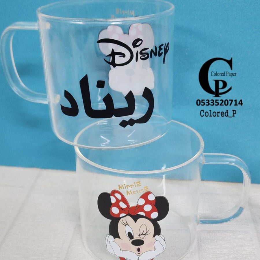 كوب شخصية ميني ماوس