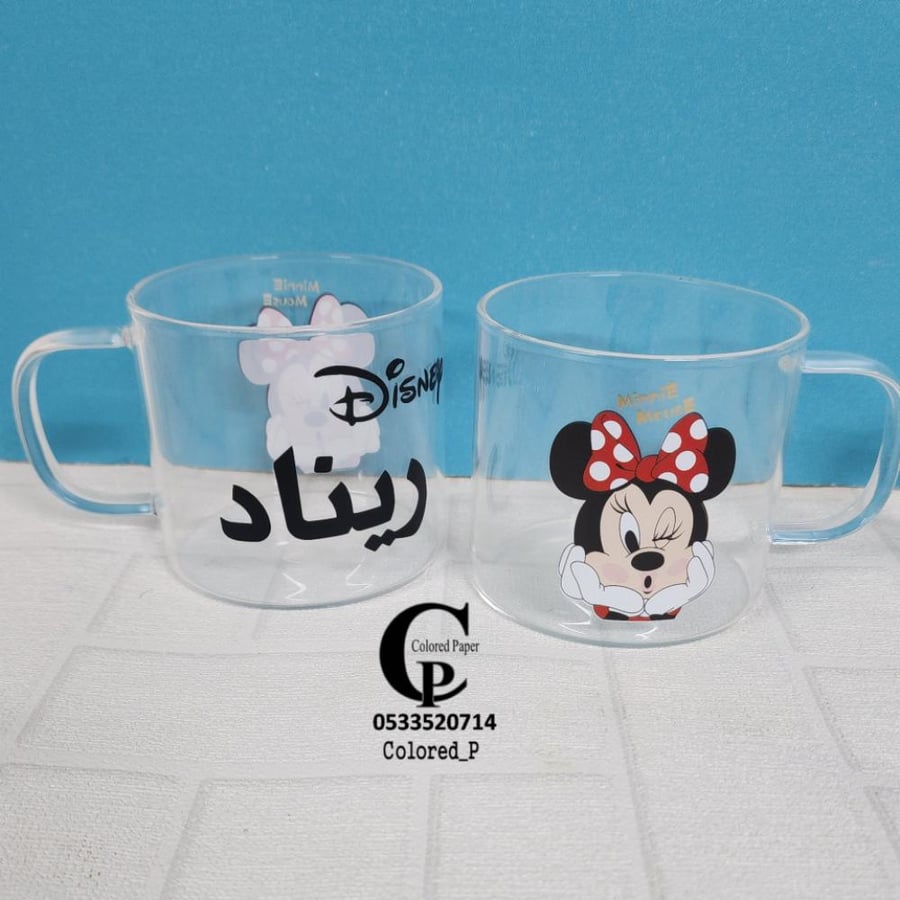 كوب شخصية ميني ماوس