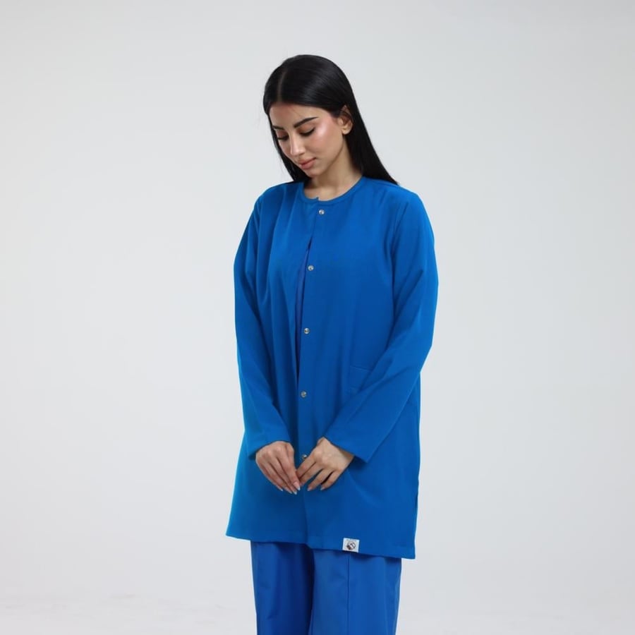 جاكيت طويل لون Yale Blue