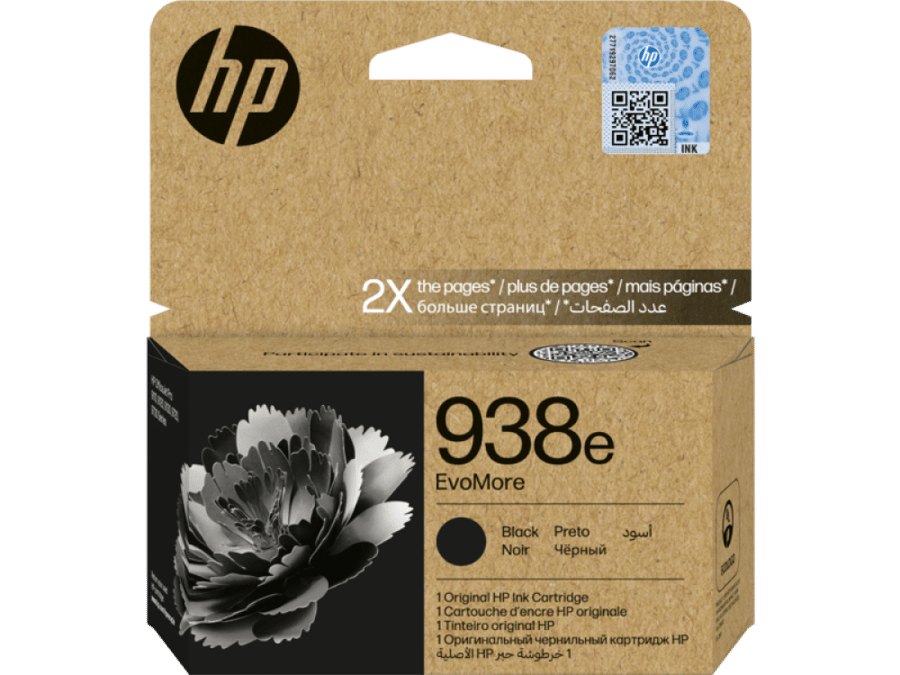 حبر الأسود الأصلية HP 938e 2x Evo More (4S6Y2PE)