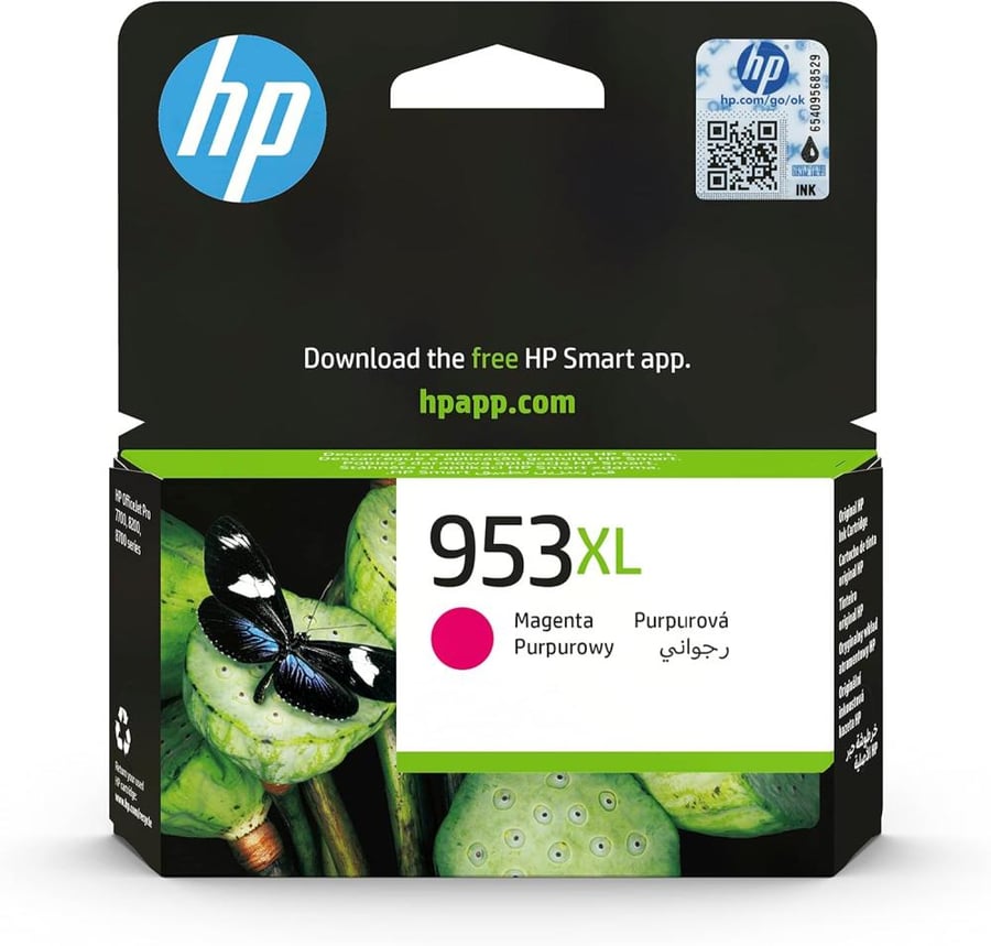 حبر طابعة اتش بي ارجواني  953        HP 953XL   F6U17AE