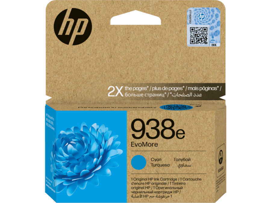 حبر ازرق  الأصلية HP 938e Evo More (4S6X9PE)