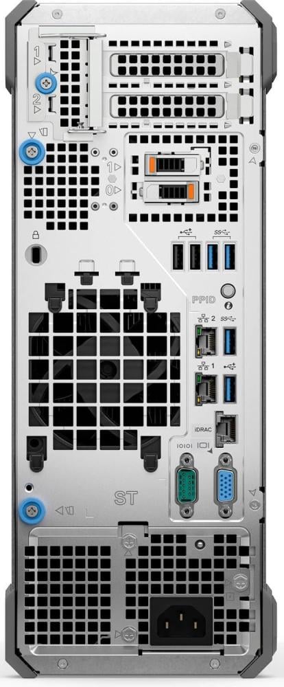 سيرفر ديل Power Edge T160 انتل Xeon E-2414, الذاكرة 32 جيجا, التخزين 2 تيرا, الطاقة 700واط, دوس