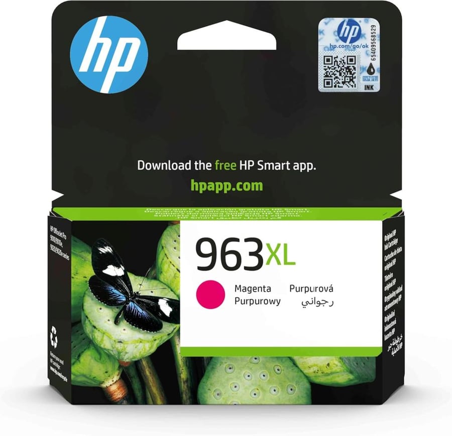 حبر طابعة اتش بي ارجواني  963     (HP 963XL   (3JA28AE