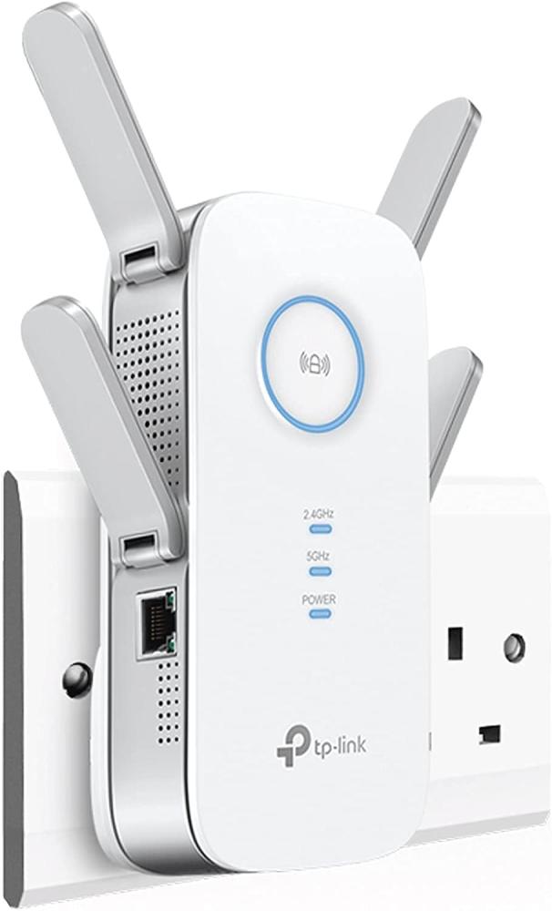 روتر  تي بي لينك موسع نطاق واي فأي  Ac2600 | منفذ جيجا بايت ايثرنت | وضع نقطة وصول مدمج RE650،