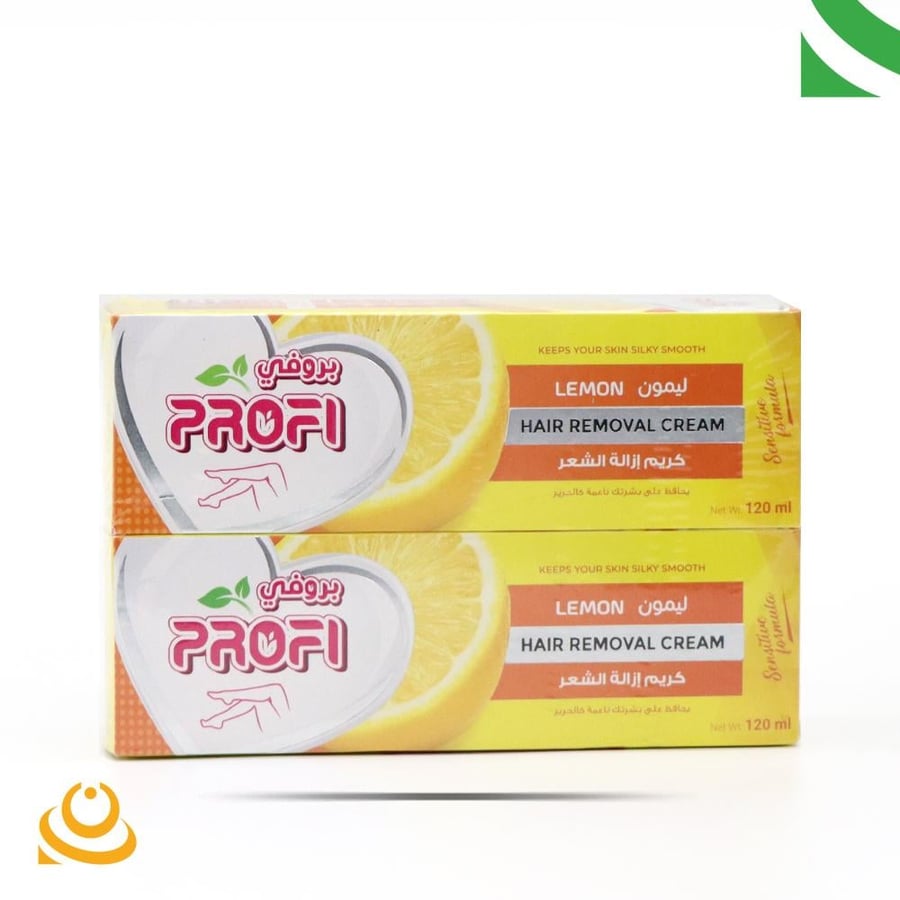 Lemon Prophy Hair Removal Cream 120 ml 2 pieces