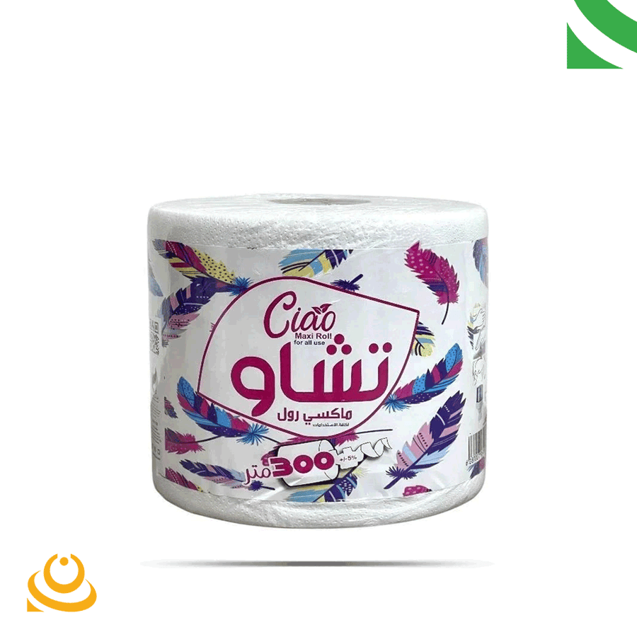 مناديل تشاو ماكسي رول 300 متر