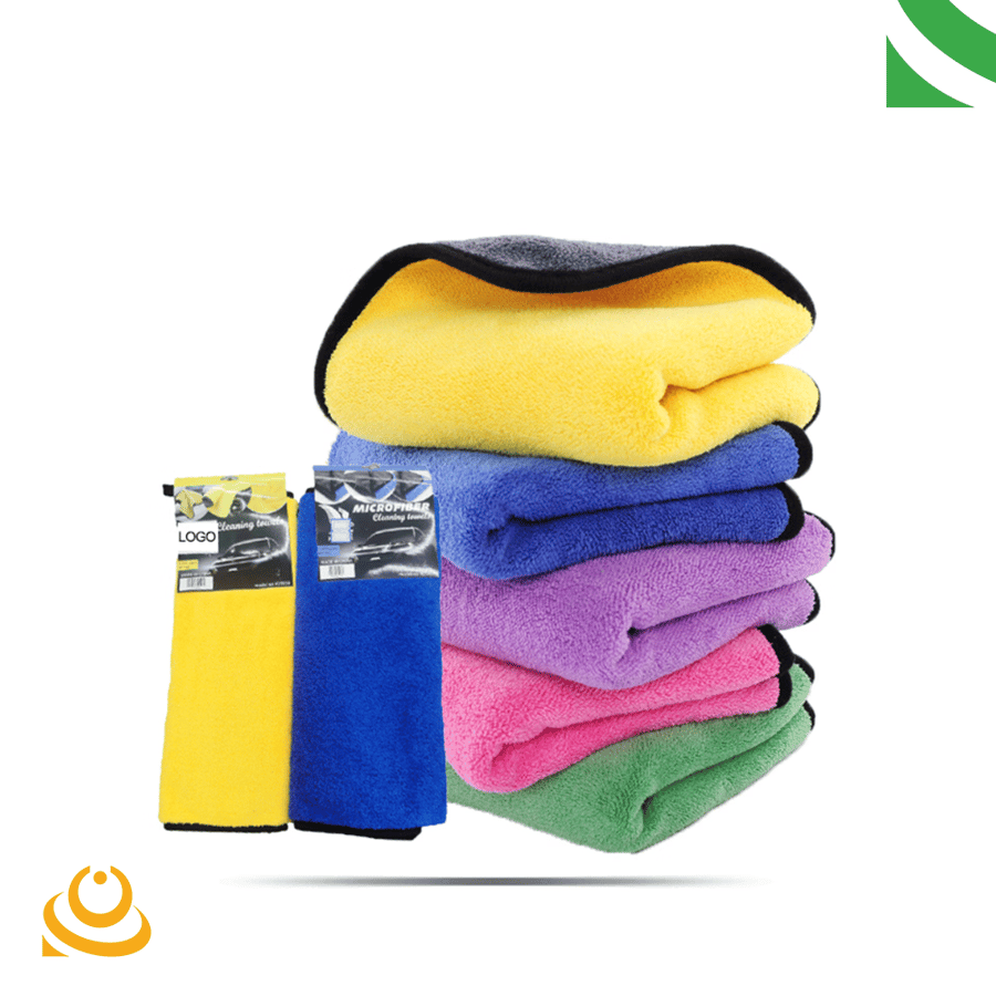 مناشف مايكرو فايبر 4 حبات ملون رقم 655318