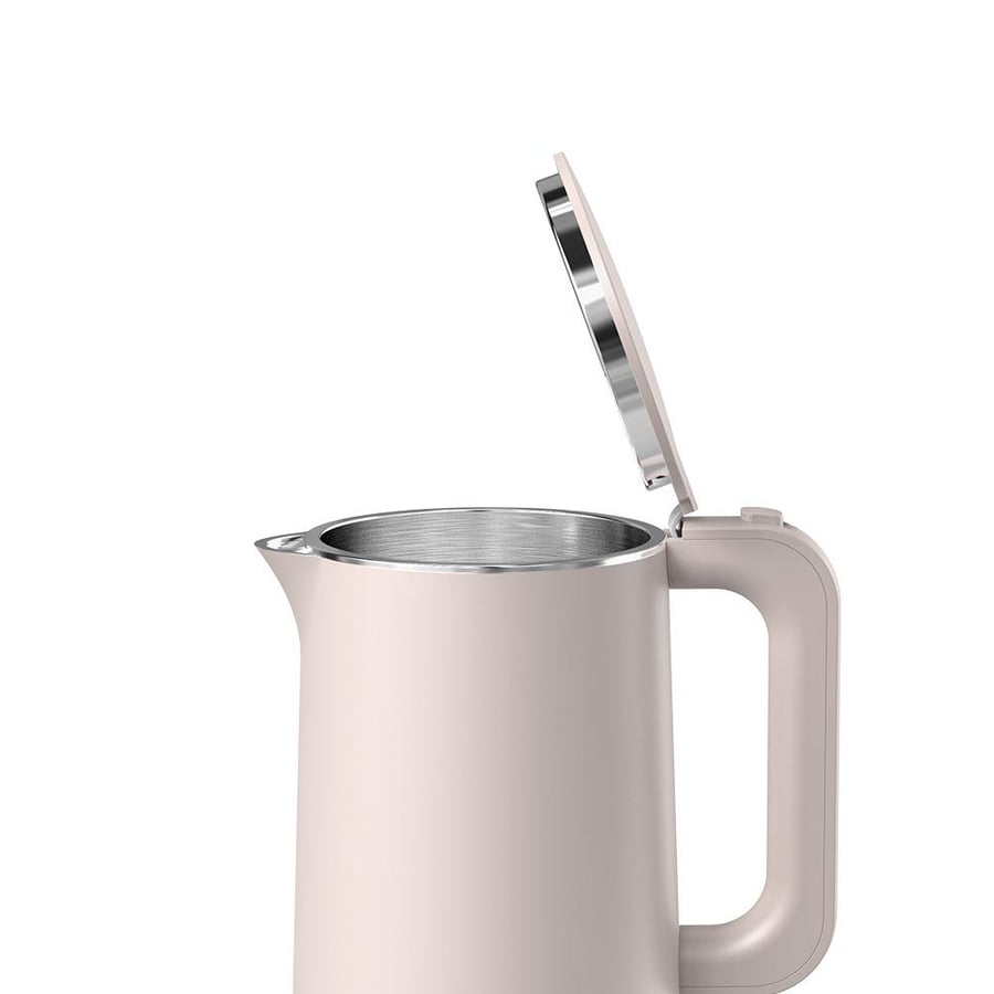 Winning Star Electric Kettle, 1.7L Capacity, Waterless Operation Protection, Double Wall, 1500W, Rose, M/ST-6044