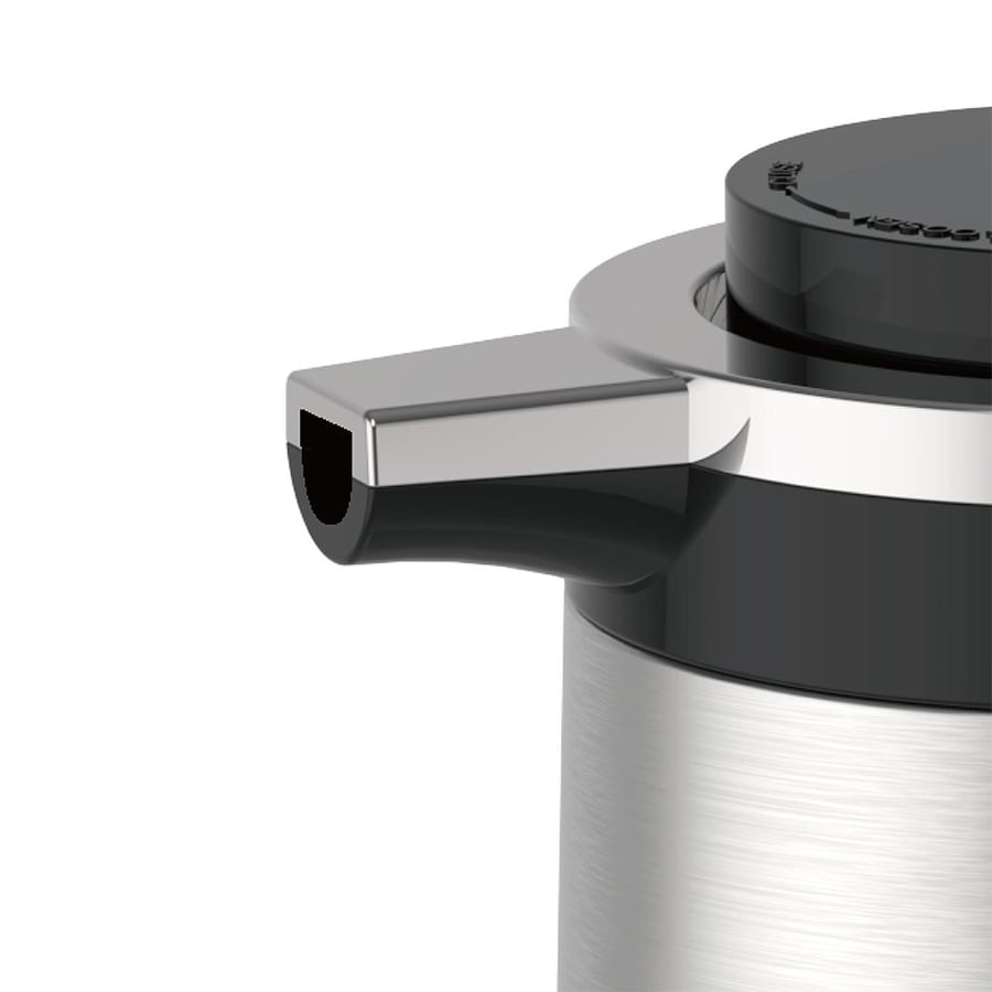 Winning Star Stainless Steel Electric Kettle, 1.5L, Waterless Start Protection, 1000W, Silver, ST-0103