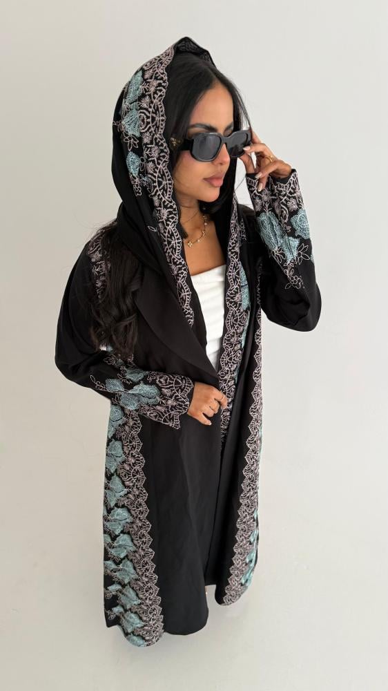 Karma abaya embroidery