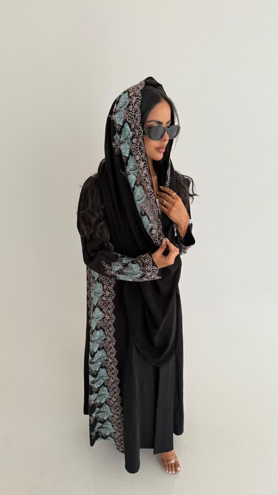 Karma abaya embroidery