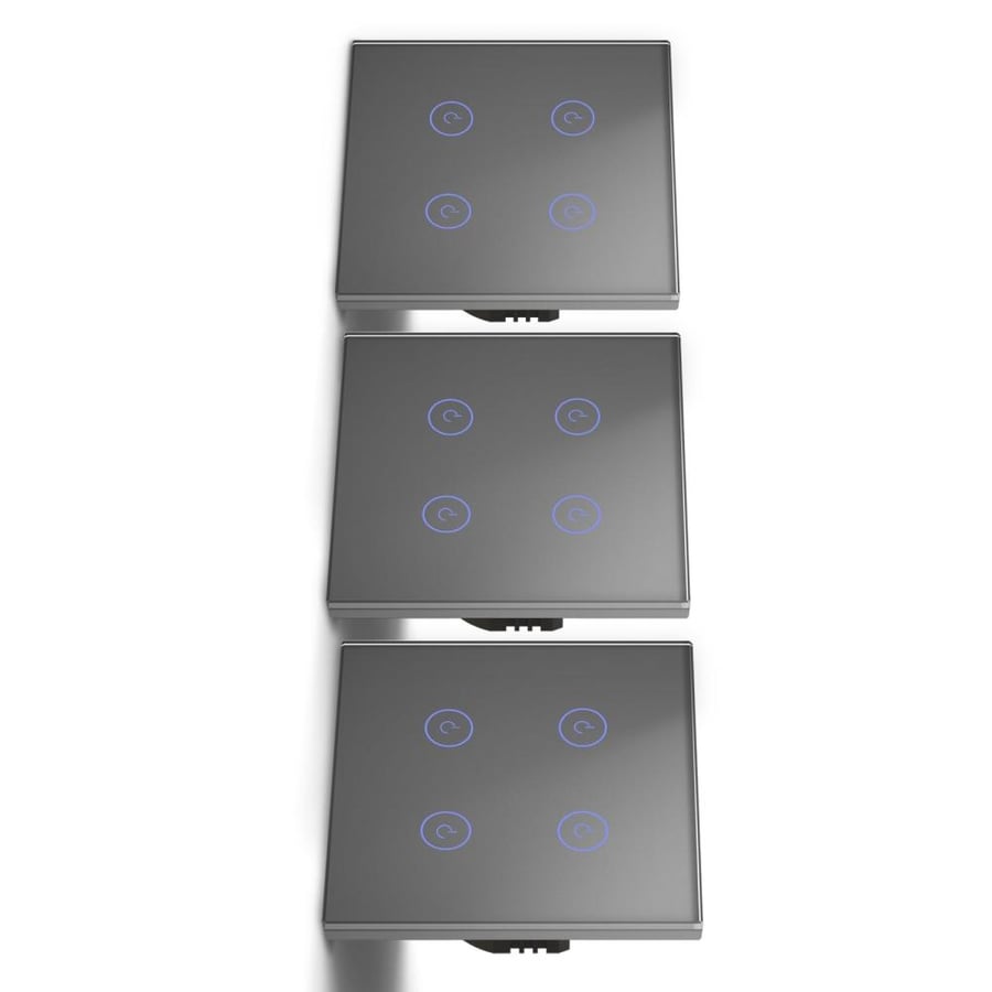 Smart key SWITCH 4 GANG – FLAT | Smart control with four lighting circuits from Afato