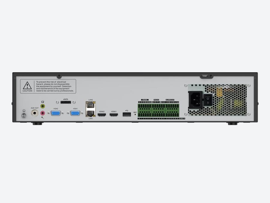 جهاز تسجيل NVR تياندي 80 قناة 4K يدعم 8 هاردسك - TC-R3880
