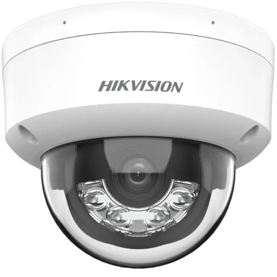 كاميرا مراقبة هيكفيجن قبة 8 ميجا 4K شبكية IP بإضاءة مزدوجة - DS-2CD1183G2-LIU