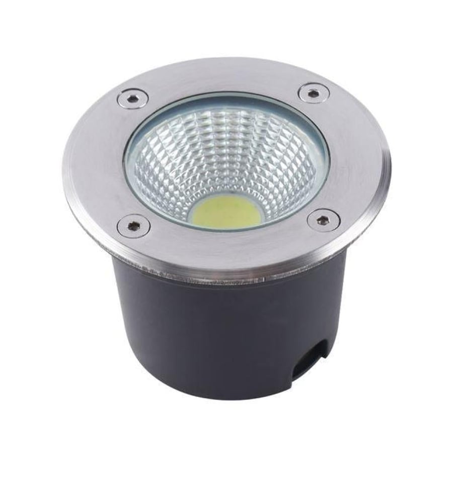 إنارة دفن خارجية أطلس 5 واط COB – أصفر 3000K – IP65 – Φ75mm