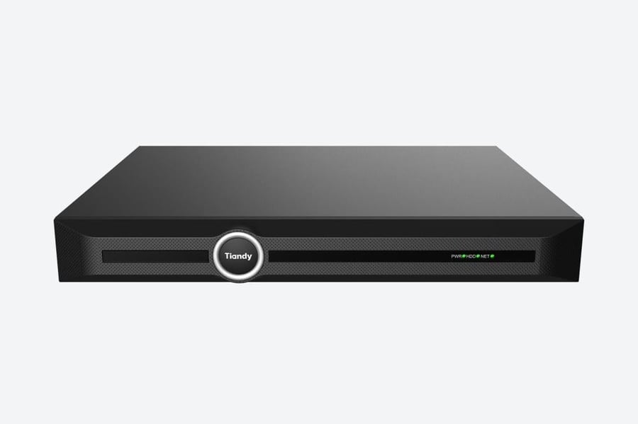 جهاز تسجيل NVR تياندي 32 قناة 4K يدعم 2 هاردسك - TC-R3232