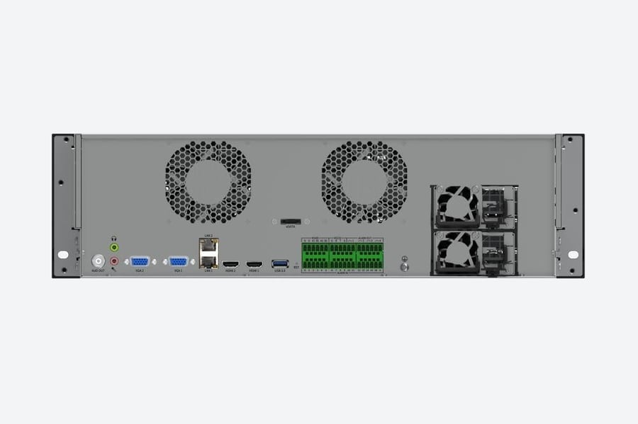 جهاز تسجيل NVR تياندي 80 قناة 4K يدعم 16 هاردسك وتقنية RAID - TC-R31680