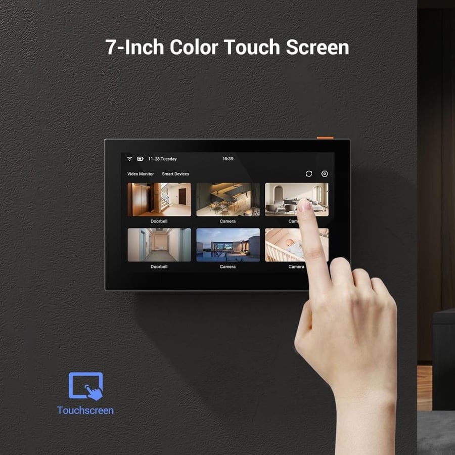 شاشة EZVIZ SD7 اللاسلكية لجرس الباب الذكي
