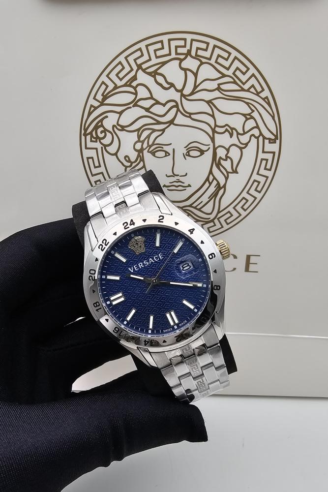 Versace men's watch, high quality with accessories