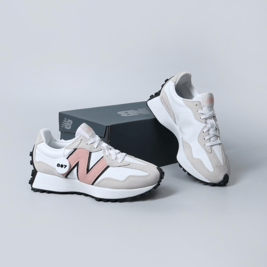 New Balance 327 White Pink shoes