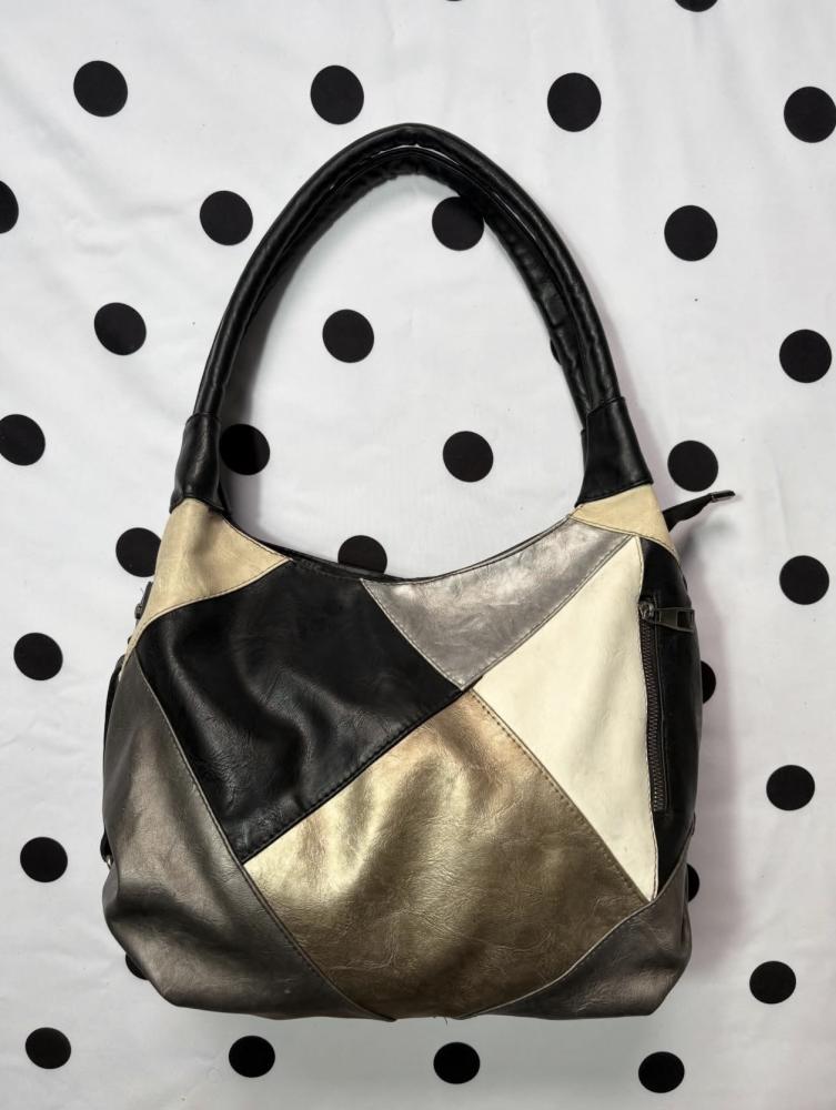 Shoulder leather bag