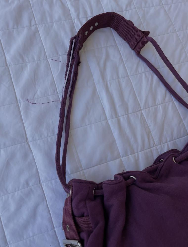 Y2k purple bag