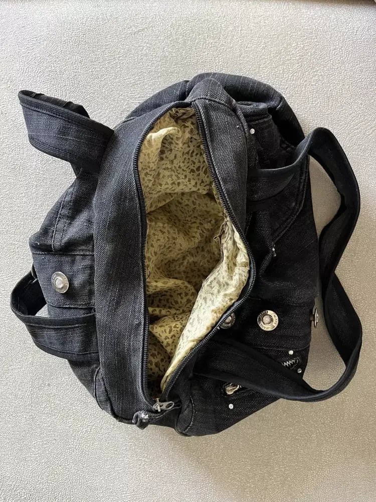 Coolest vintage denim bag