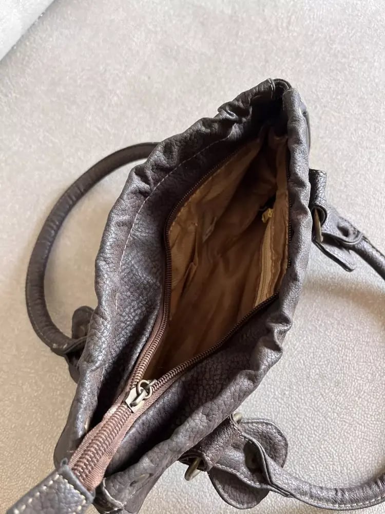 Mini vintage brown bag