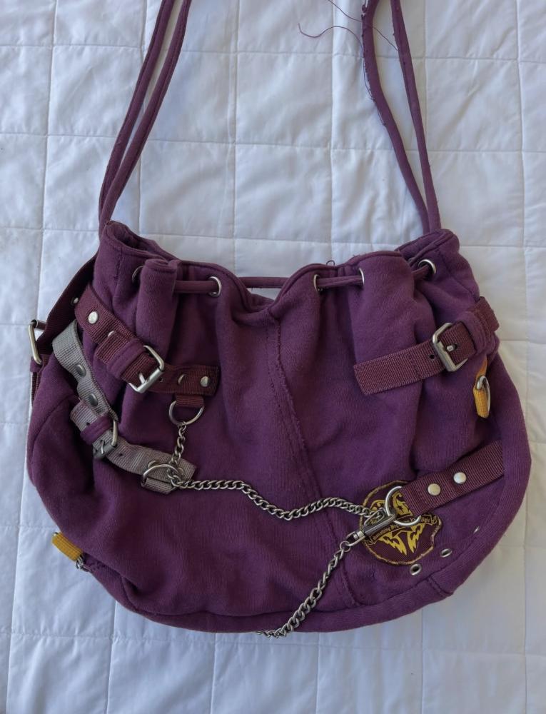 Y2k purple bag