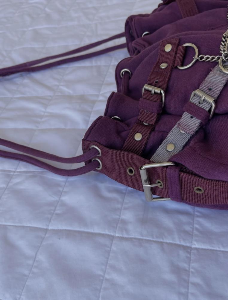Y2k purple bag