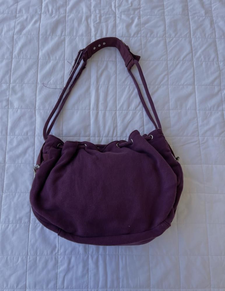 Y2k purple bag