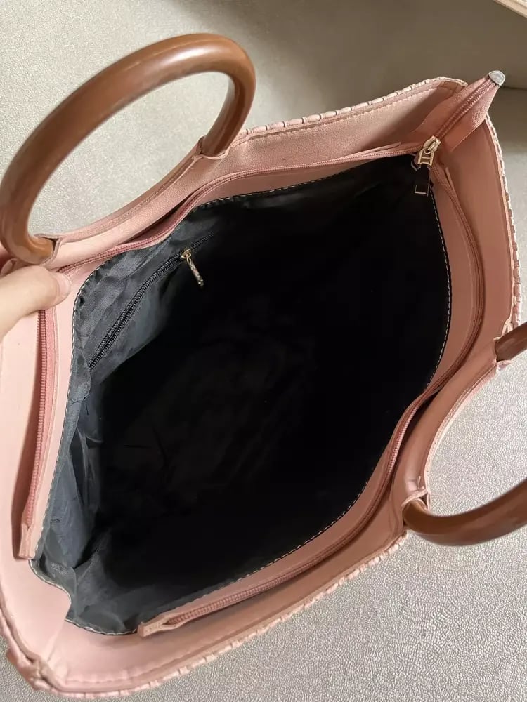 Cutest pink beach bag