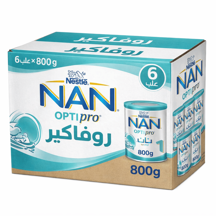 كرتون نان 1 حليب أطفال - 6×800 جم | عبوة التوفير