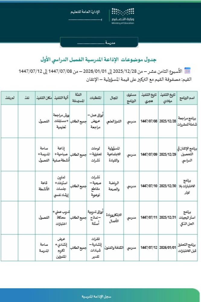 سجل الاذاعة