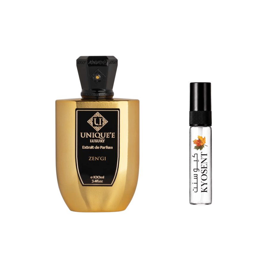 عينة عطر زينجي اكسترايت دو بارفيوم من يونيك لاكجري