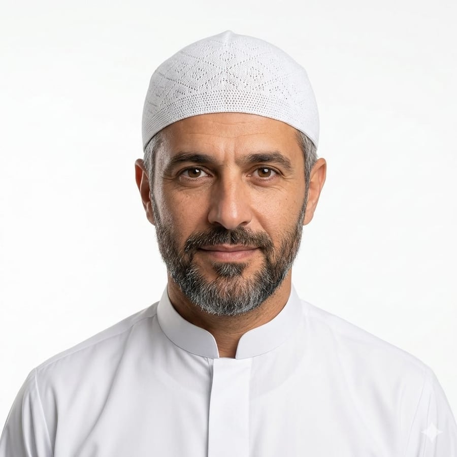 طاقية تركي قطن موديلات 12 قطعة