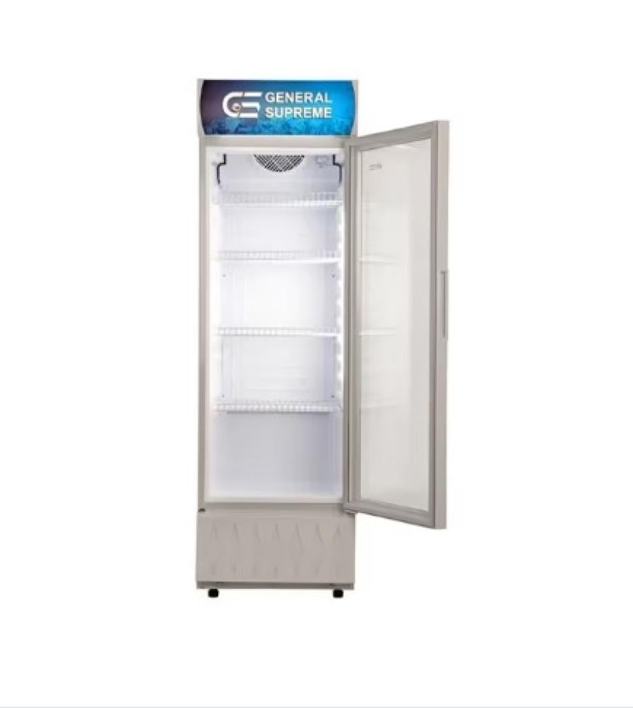 جنرال سوبريم , ثلاجة عرض باب واحد زجاجي ,235 لتر ,ابيض - GS235X