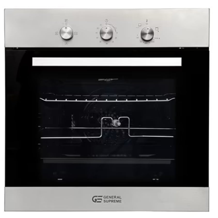 General Supreme, built-in gas oven, 60cm, 64 liters, 3 functions, stainless steel, Italian, GSO603IGMM