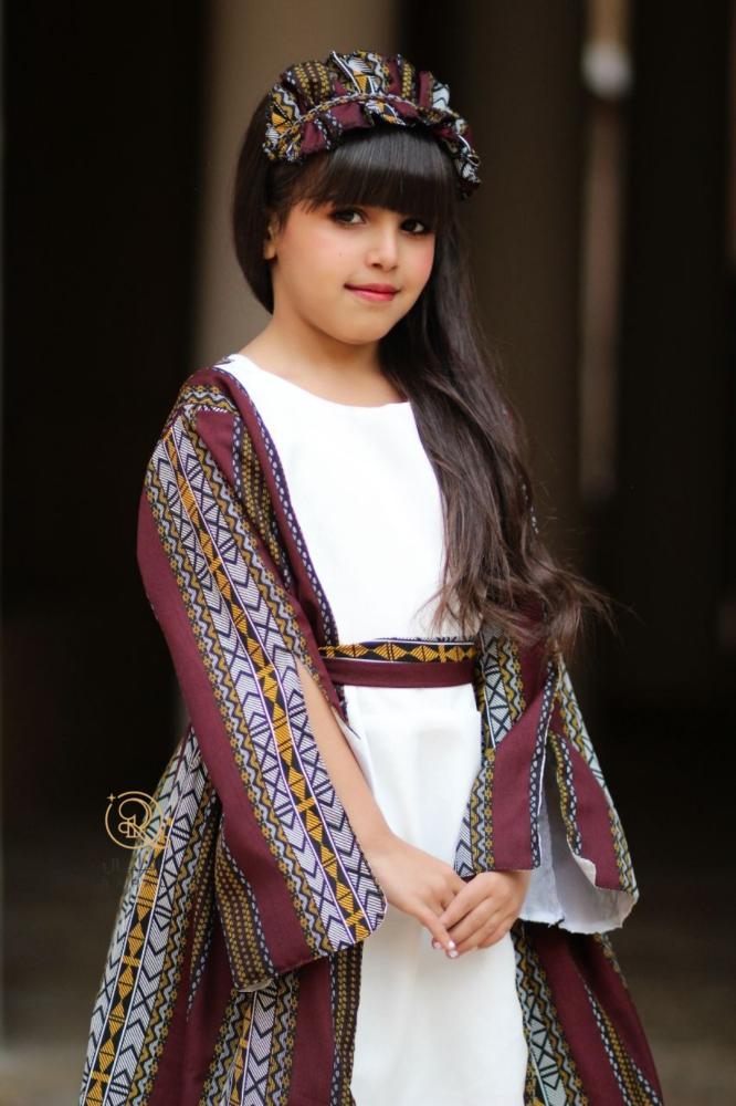 فستان يوم التأسيس اسود مع سدو